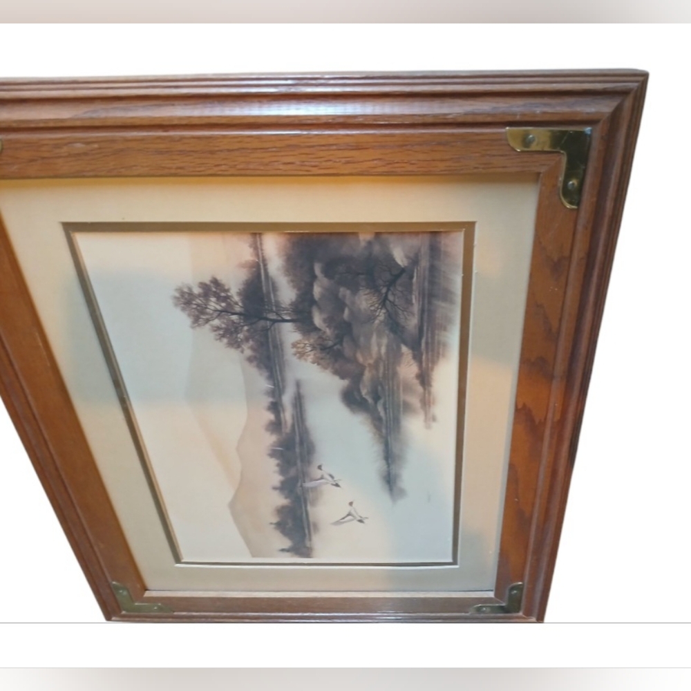 Vintage F. Massa Landscape Print | Very Heavy - Picture 5 of 11